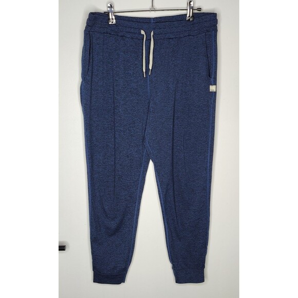 Vuori Joggers Size Medium (31x25) Blue Soft Lounge Stretch Pants Athleisure - Picture 2 of 5